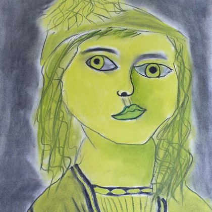 Autoportrait à la Dürer